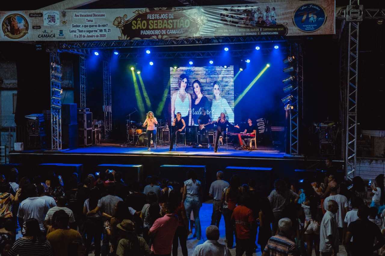 Camacã: É dado início aos festejos do Padroeiro São Sebastião
